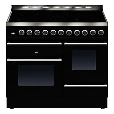 ILVE Roma Induction Freestanding Range Cooker Gloss Black ILVE Roma Induction Freestanding Range Cooker Gloss Black